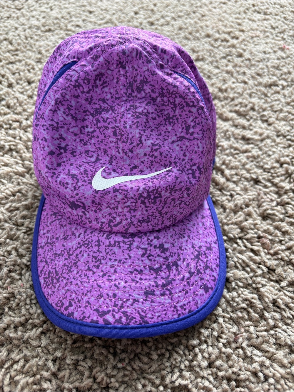 Nike Pink-Purple Speckled Swoosh Cap